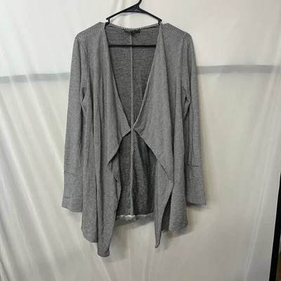 A PEA IN THE POD Maternity Women’s Open Front Cardigan Stripe Size Large - Image 1 of 4