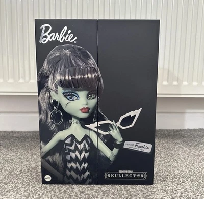 Monster High x Barbie Frankie Stein Skullector Doll IN HAND SAME DAY SHIP JHK28 - Image 1 of 2
