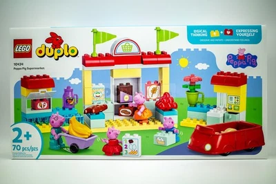 LEGO DUPLO Peppa Pig Supermarket Ages 2+ (Toddlers) with 4 Figures Included NIB - Image 1 of 2