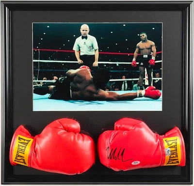 Mike Tyson Autographed Signed Boxing Glove Display - PSA & Tyson Hologram - Image 1 of 4