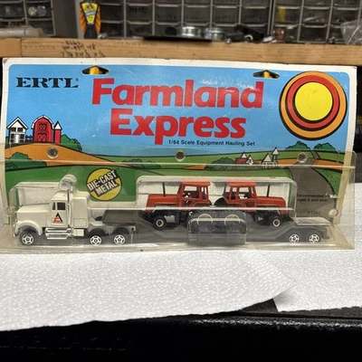 1/64 Ertl Farmland Express Hauling Set deutz Allis #1288 tractor trailer  - Image 1 of 4