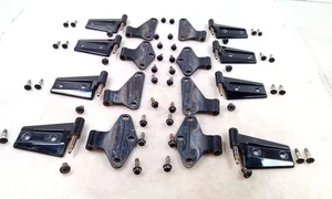Jeep JK Wrangler 4 Door Inner and Outer Hinges Black PX8 2007-2017 059531 - Picture 1 of 8