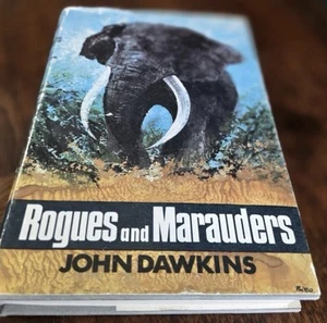 1967 Rogues Marauders John Dawkins African Africa Game Hunting Elephants & Lions - Picture 1 of 4