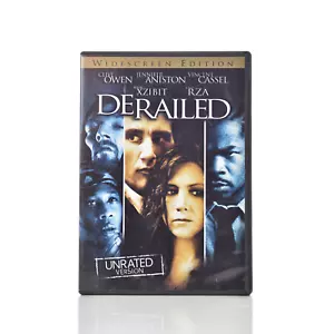 DERAILED Movie DVD Widescreen Unrated Clive Owen Jennifer Aniston Vincent Cassel - Imagen 1 de 1