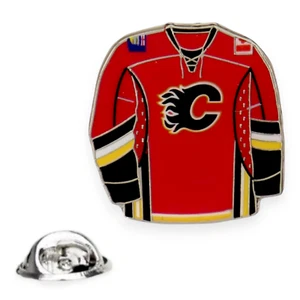 JF Sports Calgary Flames Jersey NHL Official Lapel Pin - Picture 1 of 1