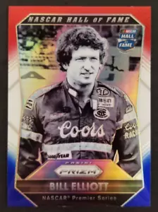 Bill Elliott 2016 Panini Prizm Red White Blue NASCAR Racing Card #97 (NM) - Picture 1 of 2