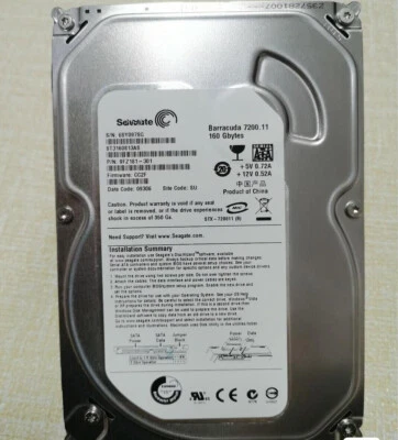 Compatible Seagate 160GB ST3160815AS 7200RPM SATA 3.5" Internal Hard Disk Drive - Image 1 of 3