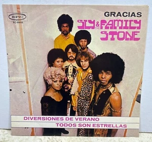 Sly & The Family Stone Hot Fun in the Summertime 45 Folding SLEEVE ONLY Mexico - Bild 1 von 6