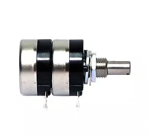 10pc COSMOS TOCOS Potentiometer RV24YG 20S 15A254 x2 A250kΩx2 A250K 24mm Japan - Picture 1 of 5