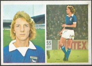 FKS 1976/77 SOCCER STARS #138-IPSWICH TOWN-CLIVE WOODS