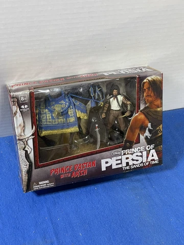 Mcfarlane Disney PRINCE OF PERSIA THE SANDS OF TIME DASTAN with AKSH Figure Set Cover