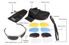 CHEX Ace Sailing Sunglasses Sports Glasses 5 Interchangeable Plastic Lenses 