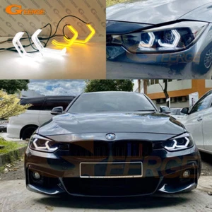 For BMW F30 F31 F34 F35 F80 M3 Concept M4 Iconic Style LED Angel Eyes Halo Rings - Picture 1 of 27
