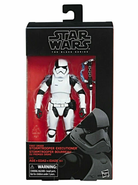 Star Wars The Last Jedi First Order Stormtrooper Executioner Action Figure
