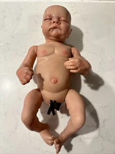 Real Looking 16" Infant Baby Boy. Soft Rubber Hollow Baby. Reborn Baby Lifelike. - Picture 1 of 10