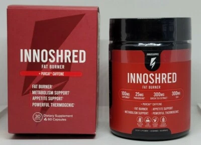Inno Shred Innoshred Suplemento Dietético 60 Cápsulas Nuevo Sellado Exp. 01/2027 Foto 1 de 3