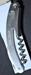 NUEVO Sacacorchos Vacasa, Acero Inoxidable, Cuchillo de Lámina, Abridor de Botellas, Cocina de Vinos - Imagen 1 de 5