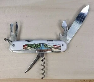 Vintage Rostfrei M.I. Germany Sprudelhof Bad Nauheim 3 Blade Pocket Knife - Picture 1 of 14