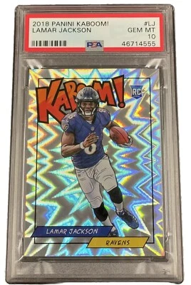 1 Lamar Jackson Card +8 Modern Cards NFL HOT Pack Repack Rookies! Mystery Pack