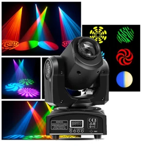 120W RGBW Moving Head Stage Lighting LED Spot Beam DMX GOBO Disco DJ Party Light - Picture 1 of 8