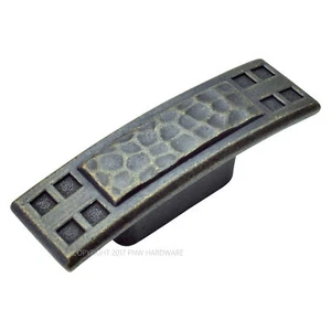 Perilla de gabinete de latón antiguo oscuro Hickory Hardware P7526-WDA Arts & Crafts paquete de 50 - Imagen 1 de 4