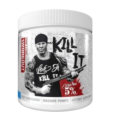 Rich Piana 5% Nutrition Kill It Pre Workout Muscle Pump & Stim 360g alle Geschmacksrichtungen