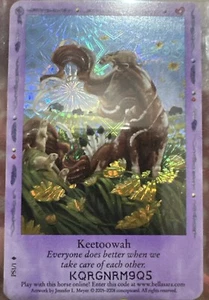 Bella Sara Native Lights Keetoowah Holo Holographic 2008 PS1/1 - Bild 1 von 2