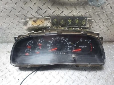 1999-2001 Ford F250 F350 Super Duty Diesel Speedometer Cluster MPH FABRICANTE DE EQUIPAMENTO ORIGINAL - Imagem 1 de 2