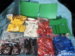 Bulk Lot of Lego Bricks and Pieces Baseplates Wheels 8.5 lbs 80s - Picture 1 of 20