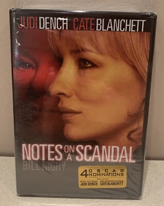 Notes On A Scandal (DVD, 2009) Judi Dench - Cate Blanchett - Brand New Sealed - Picture 1 of 4