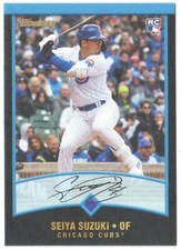 2022 Topps Throwback Thursday SEIYA SUZUKI Rookie Card RC 2001 Bowman Style #50