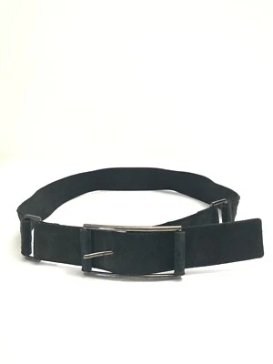 Suzi Roher Women's Belt Small-Medium Black Suede Stretch Casual Jeans Dress - Image 1 of 4