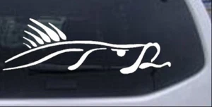 Bass Fish Line Art Car or Truck Window Laptop Decal Sticker 6X2 - Bild 1 von 33