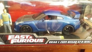 JADA FAST & FURIOUS BRIAN'S 2009 NISSAN GT-R (R35) 1:18 DIECAST MODEL CAR - Picture 1 of 5