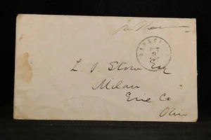 John Sherman 1850s Congressional Free Frank Cover Ohio Rep Senator, Treasury Sec - Picture 1 of 2