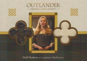 Outlander Season 1 Dual Costume  Wardrobe Card DM5 - Laoghaire MacKenzie