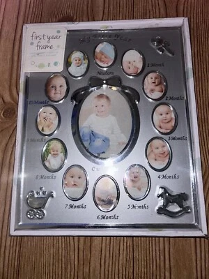 Фоторамка Tiny Idea My First Year для новорожденных до 1 года также центральная основная фотография - Изображение 1 из 4