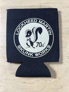 70th Lockheed Martin Skunk Works Beer Koozie Rare! - Picture 1 of 3