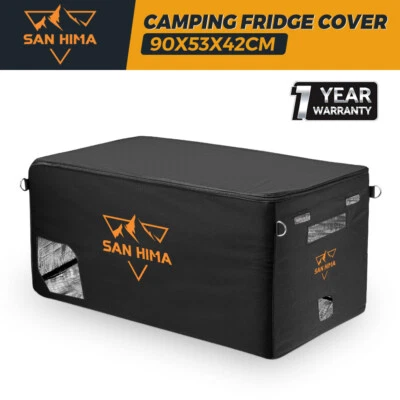 San Hima 75L Fridge Freezer Cover 90x53x42cm Insulated Tough Durable Zip Opening - image 1 of 4
