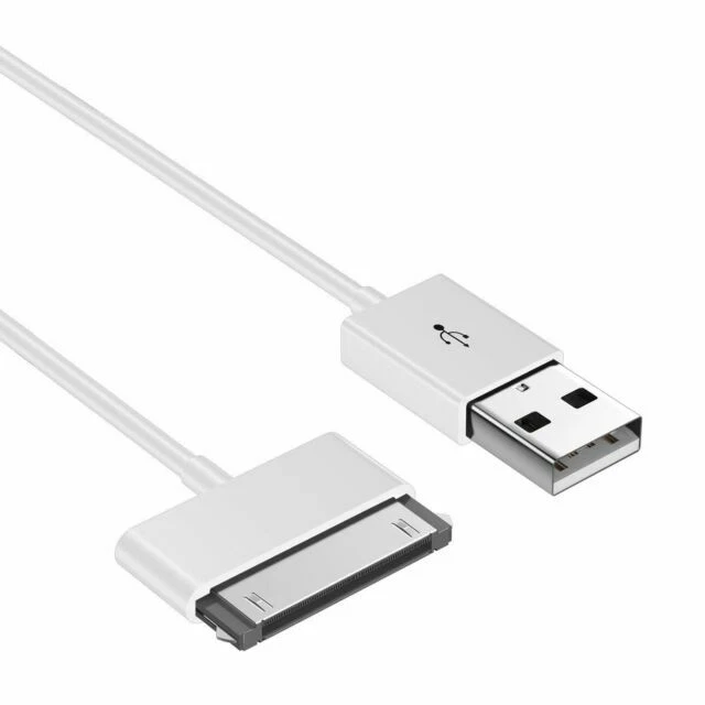 JETech USB Sync and Charging Cable for iPhone 4/4s - White