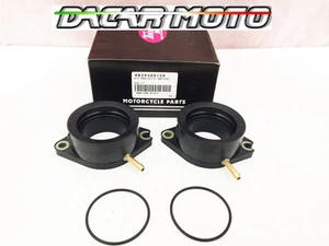 Set Pair Pipes Manifold Of Carburettor Yamaha XV Virago 750 Cc 1995 150 - Picture 1 of 1