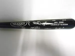 Chris Bassitt Marcus Semien Profar 2019 Oakland A's TEAM Signed Autographed Bat - Picture 1 of 9