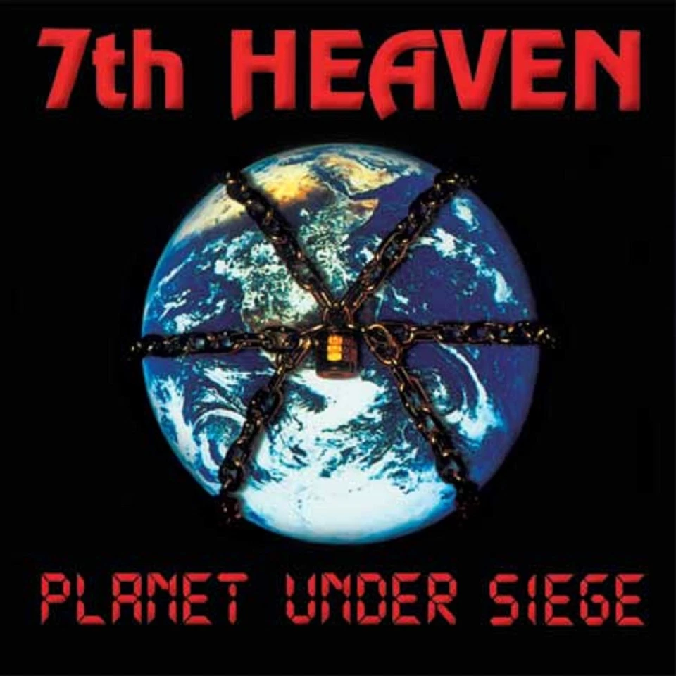 7TH HEAVEN CD - Planet Under Siege - 1992 - MELODIC HARD ROCK / AOR Foto 1 de 1
