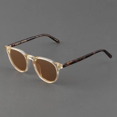 MOSCOT LEMTOSH Sunglasses Men Oval Frame Tortoiseshell Leg Plate Polarized Women - Image 1 of 4