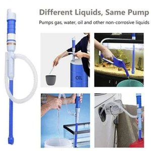 Batteriebetriebener elektrischer Siphon Öl Wasser Benzin Flüssigkeit Transfer Pumpe Rohr UK N - Bild 1 von 7