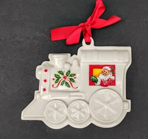 Lenox Holiday Train Plätzchenpresse Weihnachtsschmuck Porzellan OVP  - Bild 1 von 6