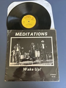 The Meditations Wake Up LP Vinyl VG/VG - Picture 1 of 2