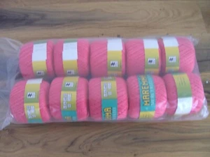 10 x kräftiges Rosa Maremma Mercerizzato 100 % Baumwolle Cotone a. 50 g - Bild 1 von 3