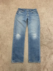 Vintage USA Levi’s 501 xx Button Fly Denim Blue Jeans 34x34 - Bild 1 von 6