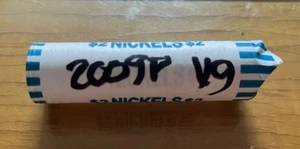 2009 P 1 ROLL (40 COINS) JEFFERSON NICKEL VERY GOOD OR BETTER NICE CONDITION LV - Picture 1 of 7